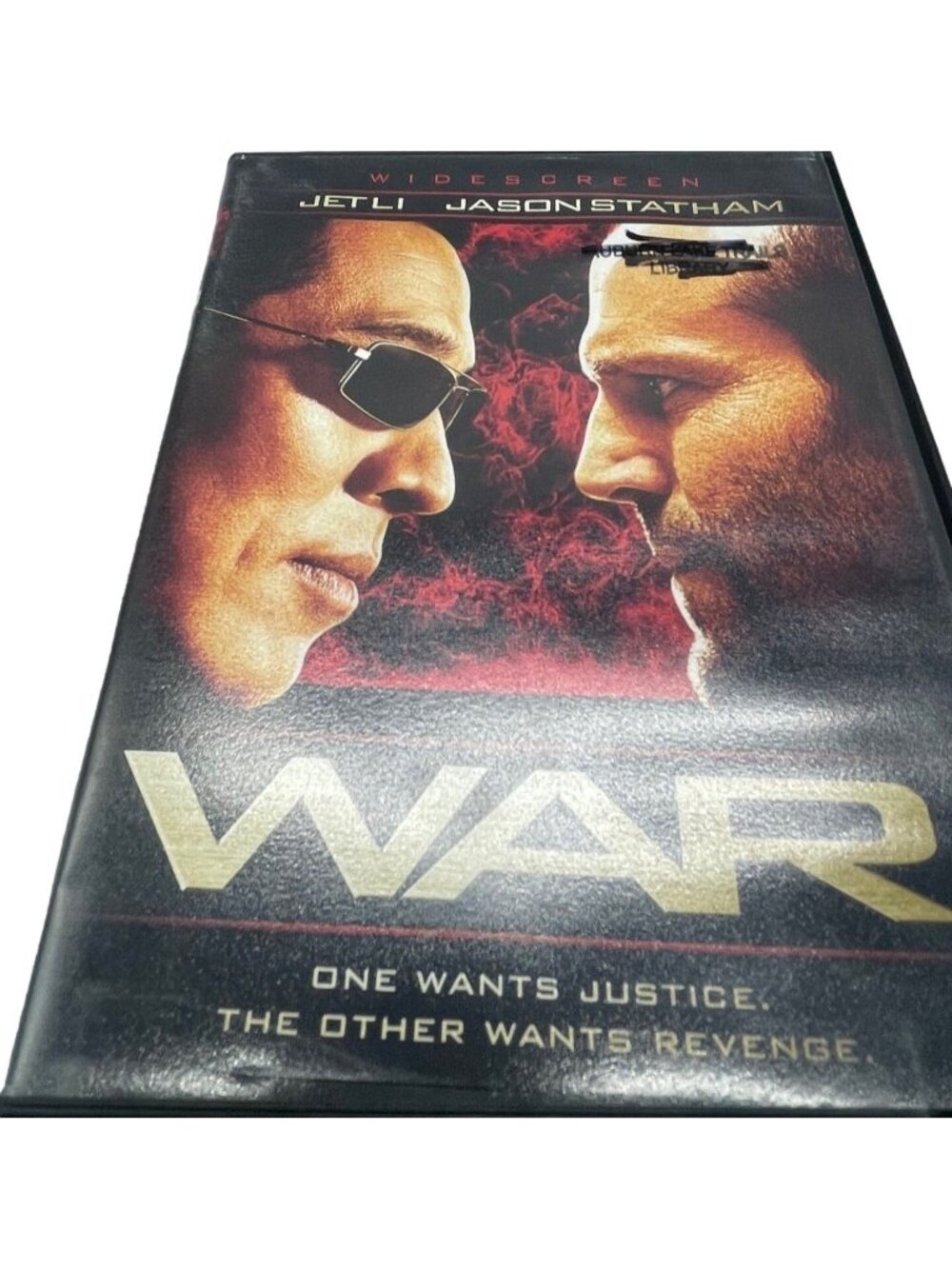 War DVD Jet LI Jason Statham 2007 Lions Gate Films Rated R English READ